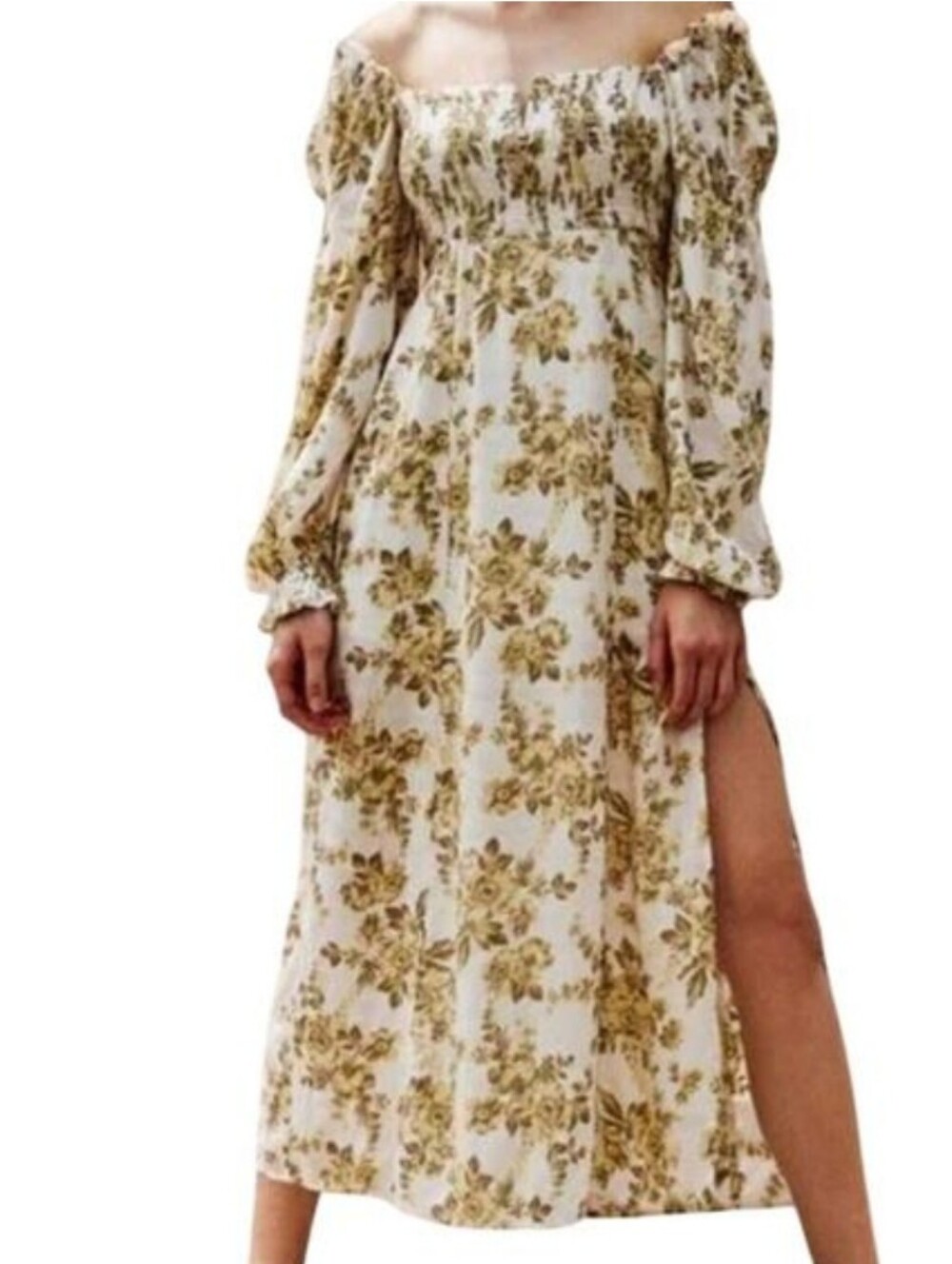 Free People Jaymes Floral Midi Dress